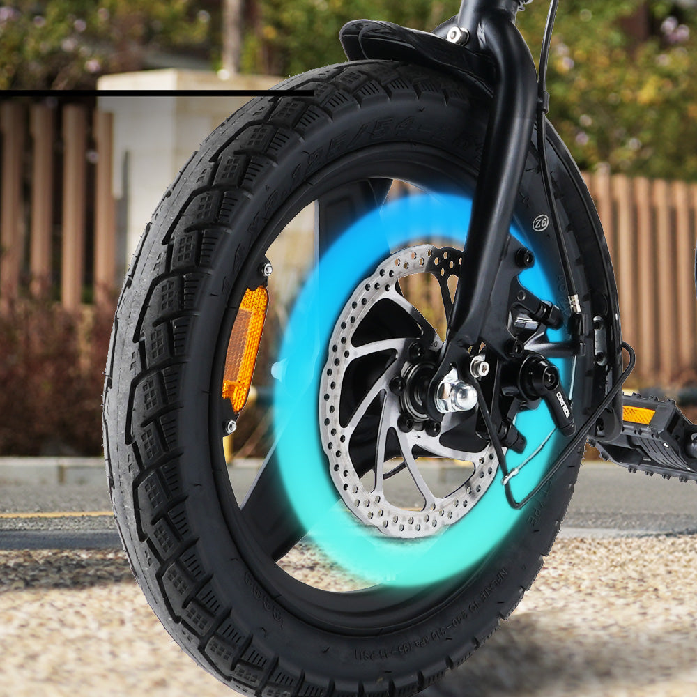 electric bike with rear light