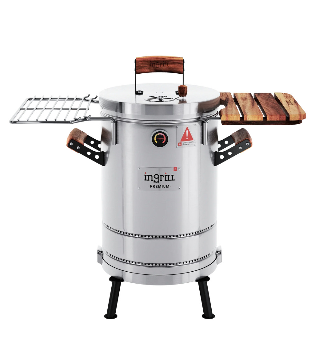 Smoker Small Premium + Skewer Kit x 4